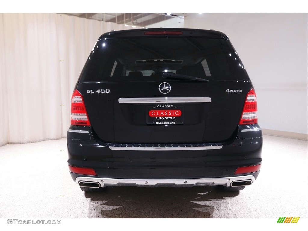 2012 GL 450 4Matic - Black / Black photo #18