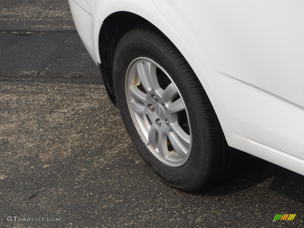 2012 Sonic LT Sedan - Summit White / Jet Black/Brick photo #3