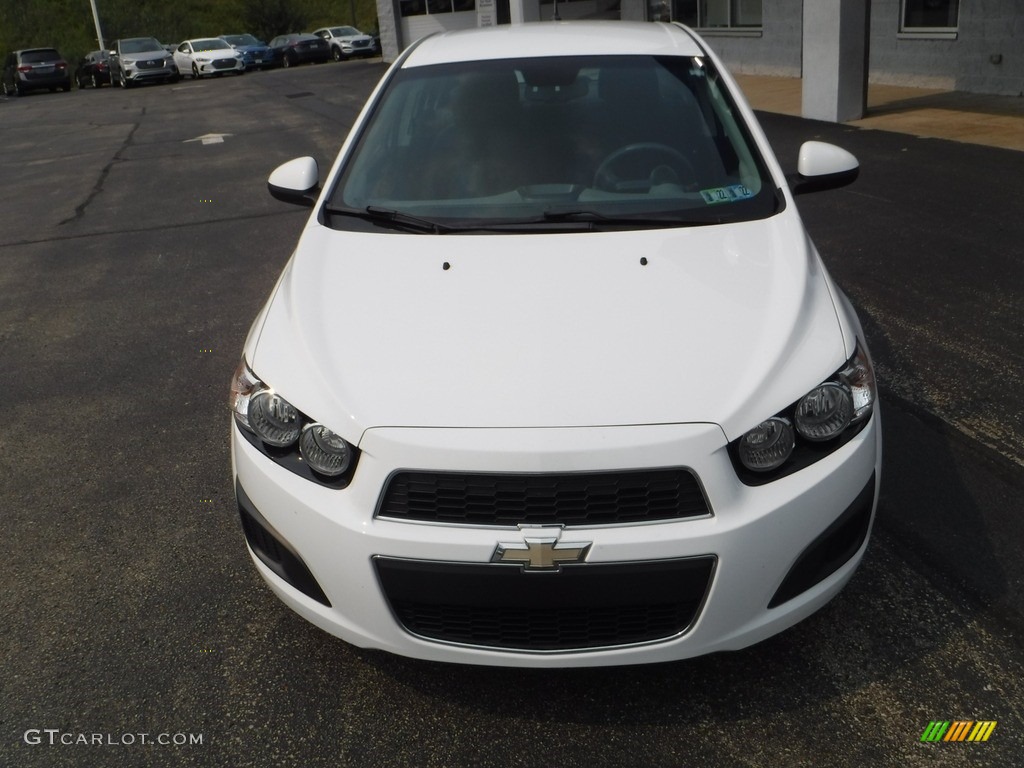2012 Sonic LT Sedan - Summit White / Jet Black/Brick photo #4