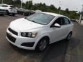 2012 Summit White Chevrolet Sonic LT Sedan  photo #5