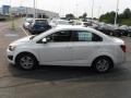 2012 Summit White Chevrolet Sonic LT Sedan  photo #6
