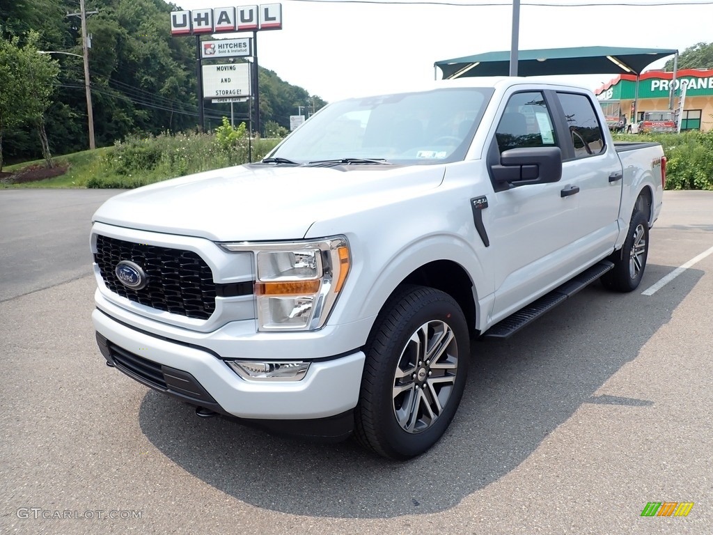 2021 F150 STX SuperCrew 4x4 - Star White / Black photo #5