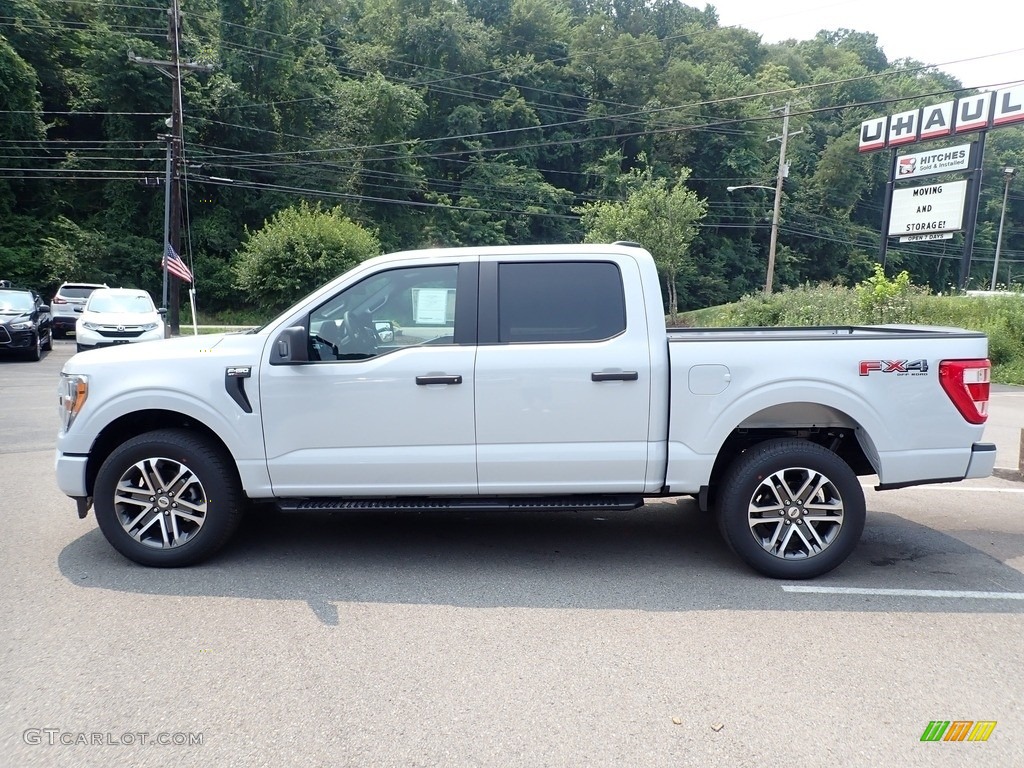 2021 F150 STX SuperCrew 4x4 - Star White / Black photo #6