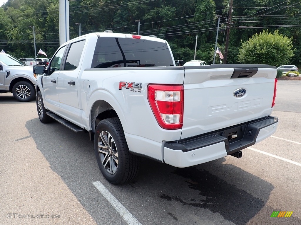 2021 F150 STX SuperCrew 4x4 - Star White / Black photo #7