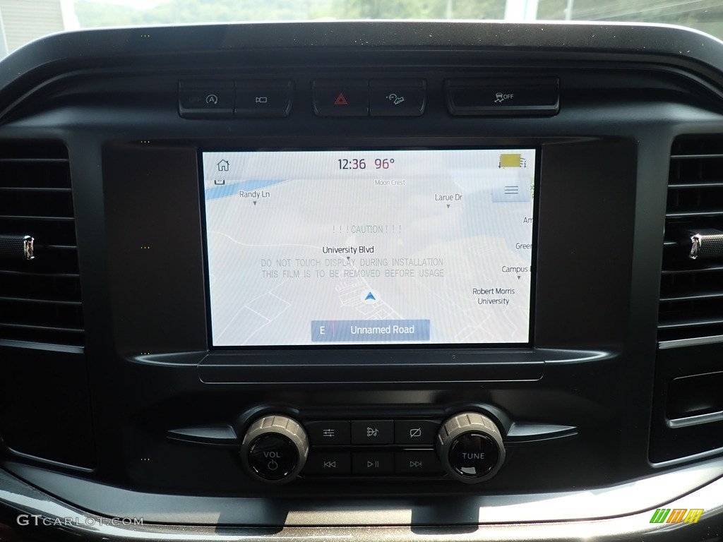 2021 F150 STX SuperCrew 4x4 - Star White / Black photo #17