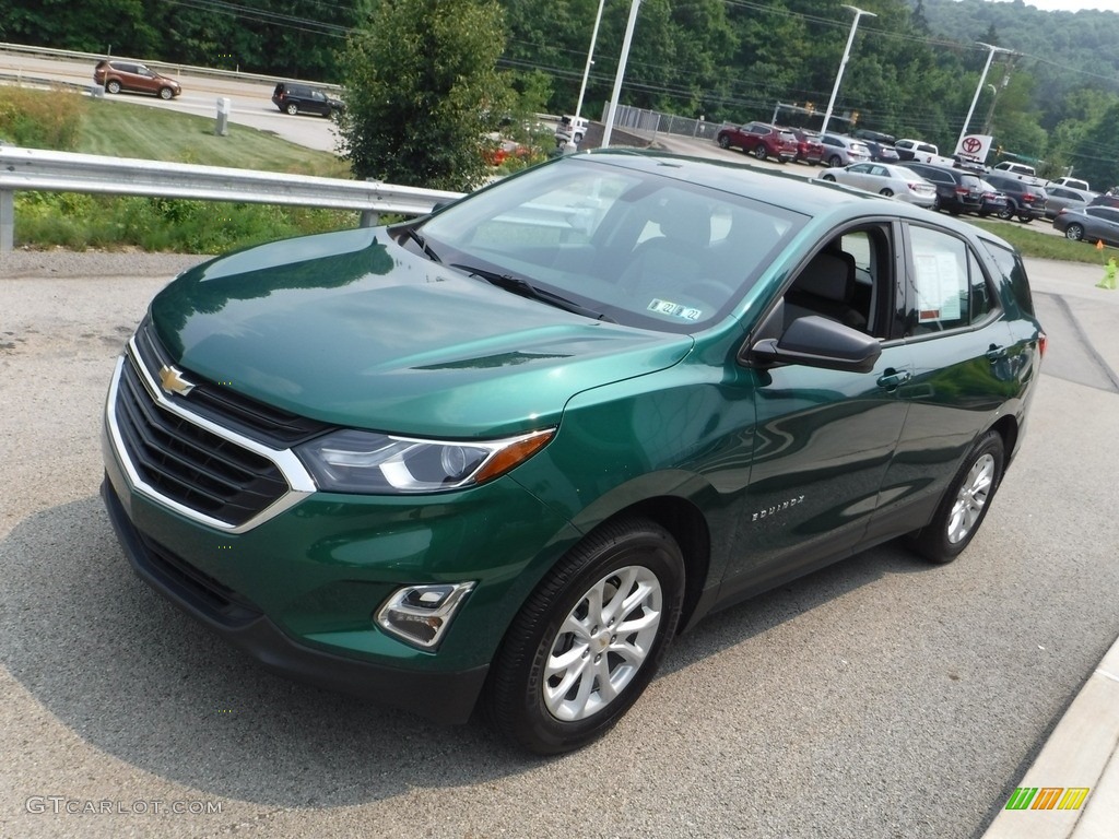 2019 Equinox LS - Ivy Green Metallic / Medium Ash Gray photo #10