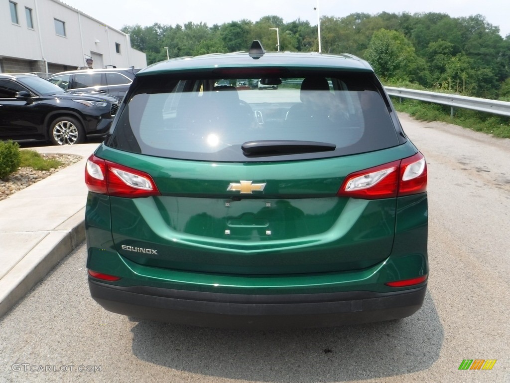 2019 Equinox LS - Ivy Green Metallic / Medium Ash Gray photo #13