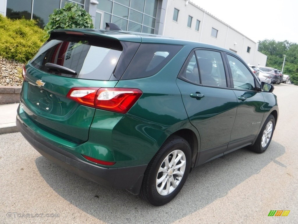 2019 Equinox LS - Ivy Green Metallic / Medium Ash Gray photo #14