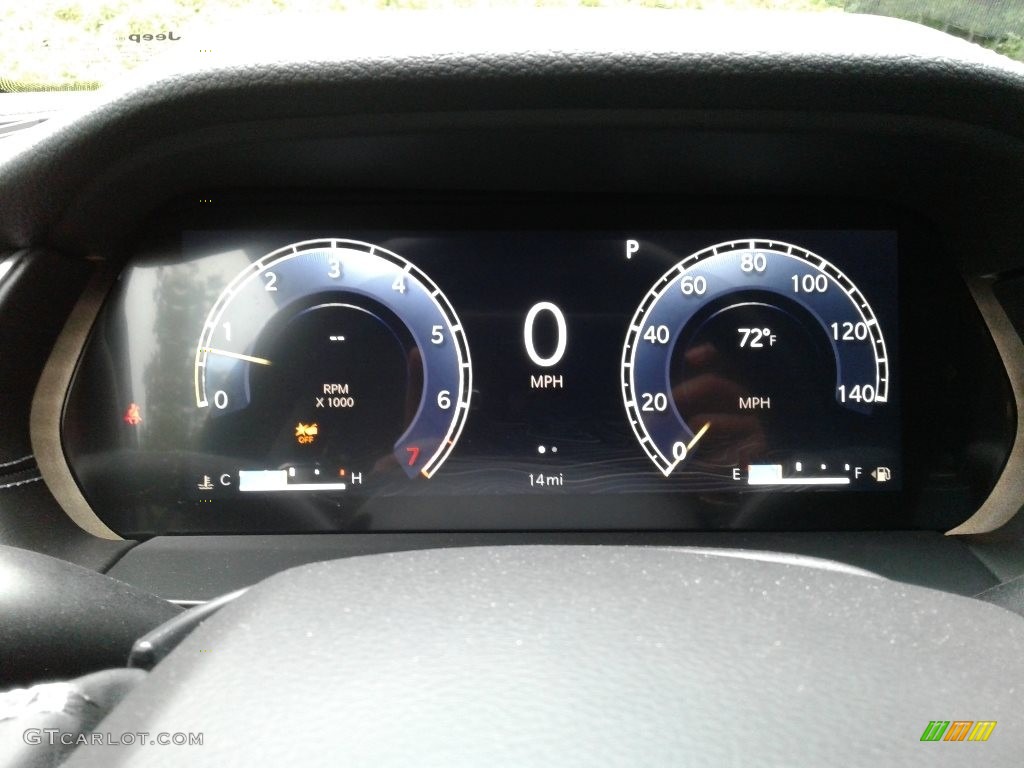 2021 Jeep Grand Cherokee L Limited 4x4 Gauges Photo #142489722