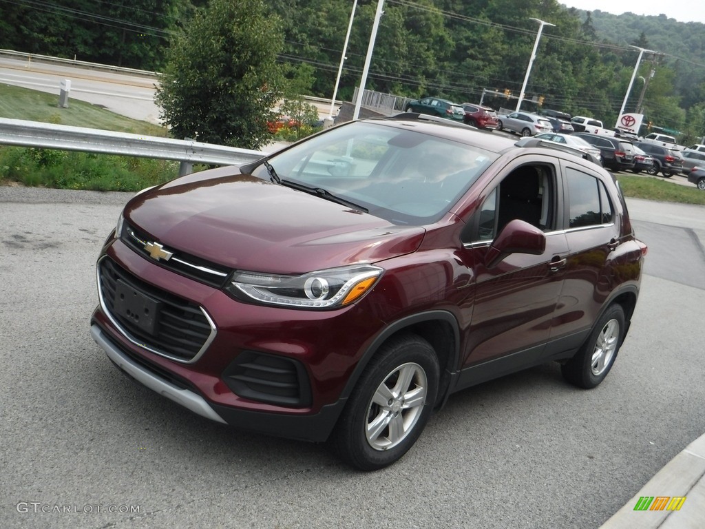 2017 Trax LT AWD - Crimson Metallic / Jet Black photo #8