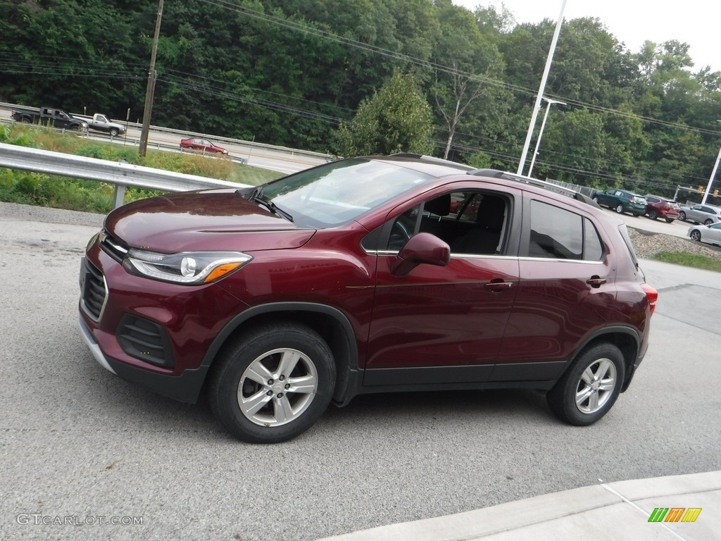 2017 Trax LT AWD - Crimson Metallic / Jet Black photo #9