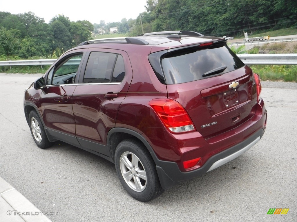 2017 Trax LT AWD - Crimson Metallic / Jet Black photo #10