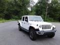 2021 Bright White Jeep Gladiator Overland 4x4  photo #4