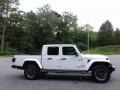 2021 Bright White Jeep Gladiator Overland 4x4  photo #5