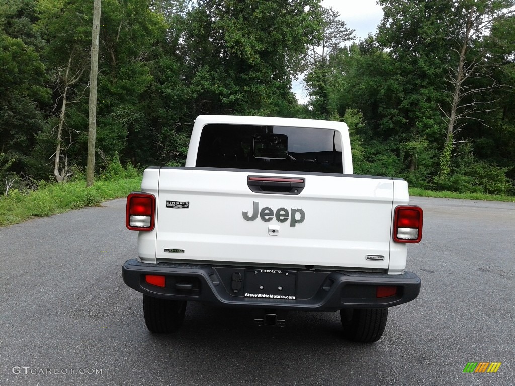 2021 Gladiator Overland 4x4 - Bright White / Black photo #7