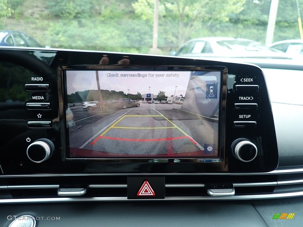 2021 Elantra SEL - Scarlet Red Pearl / Black photo #18
