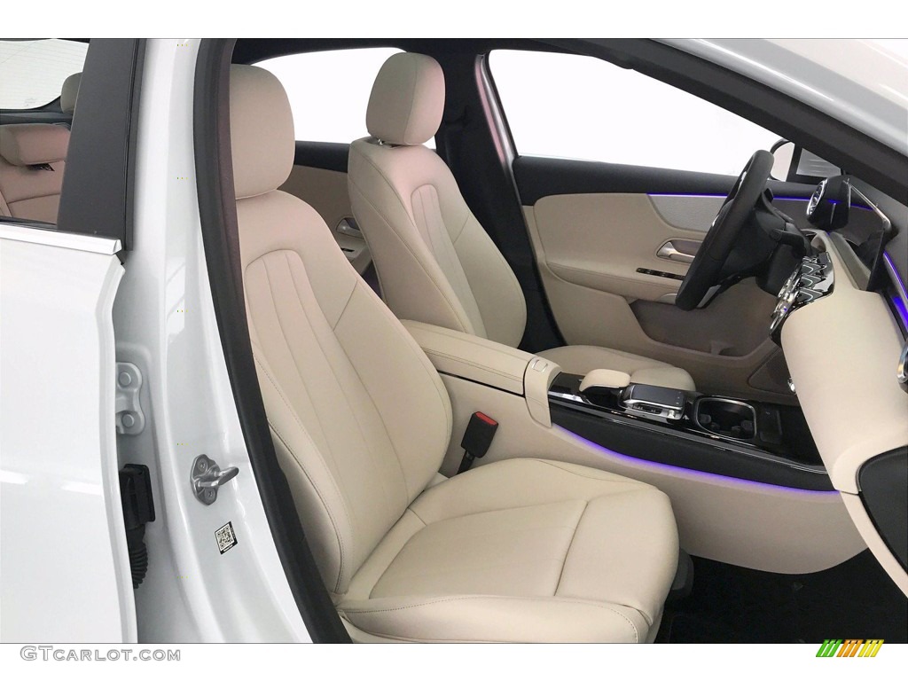 2020 A 220 Sedan - Digital White Metallic / Macchiato Beige photo #5