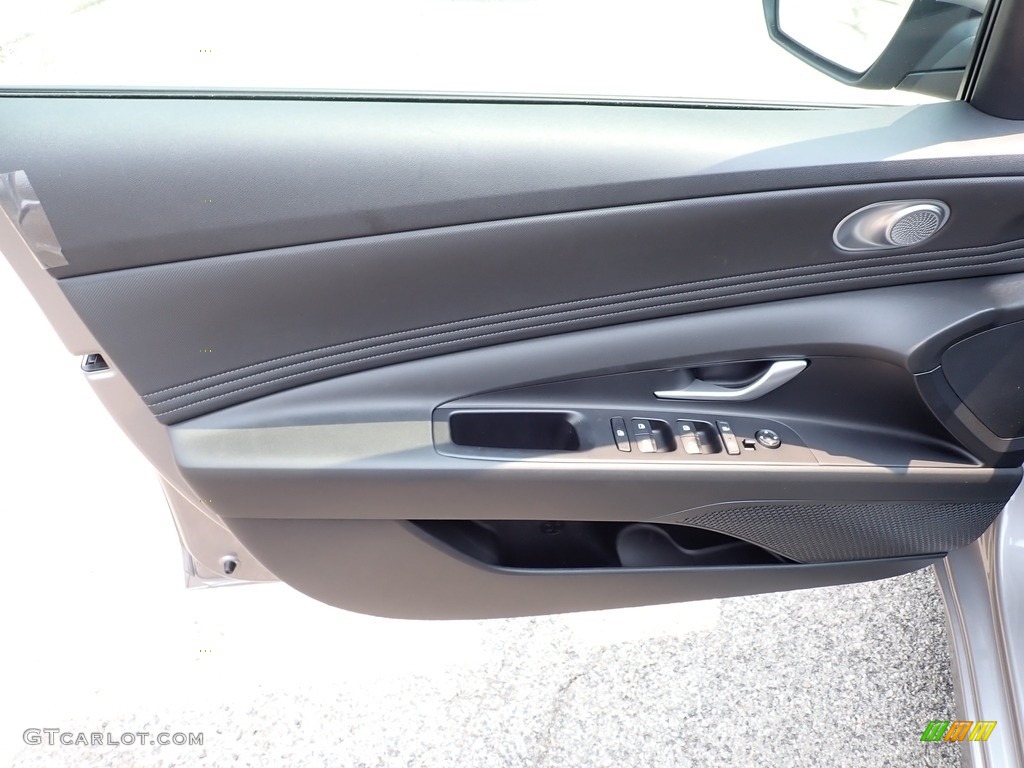 2021 Elantra SEL - Fluid Metal / Black photo #13