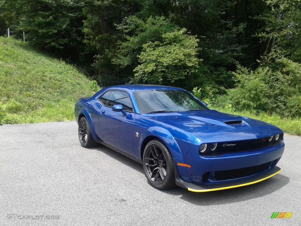 Indigo Blue 2021 Dodge Challenger R/T Scat Pack Widebody Exterior Photo #142491600
