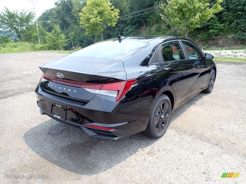 2021 Elantra SEL - Phantom Black / Black photo #2