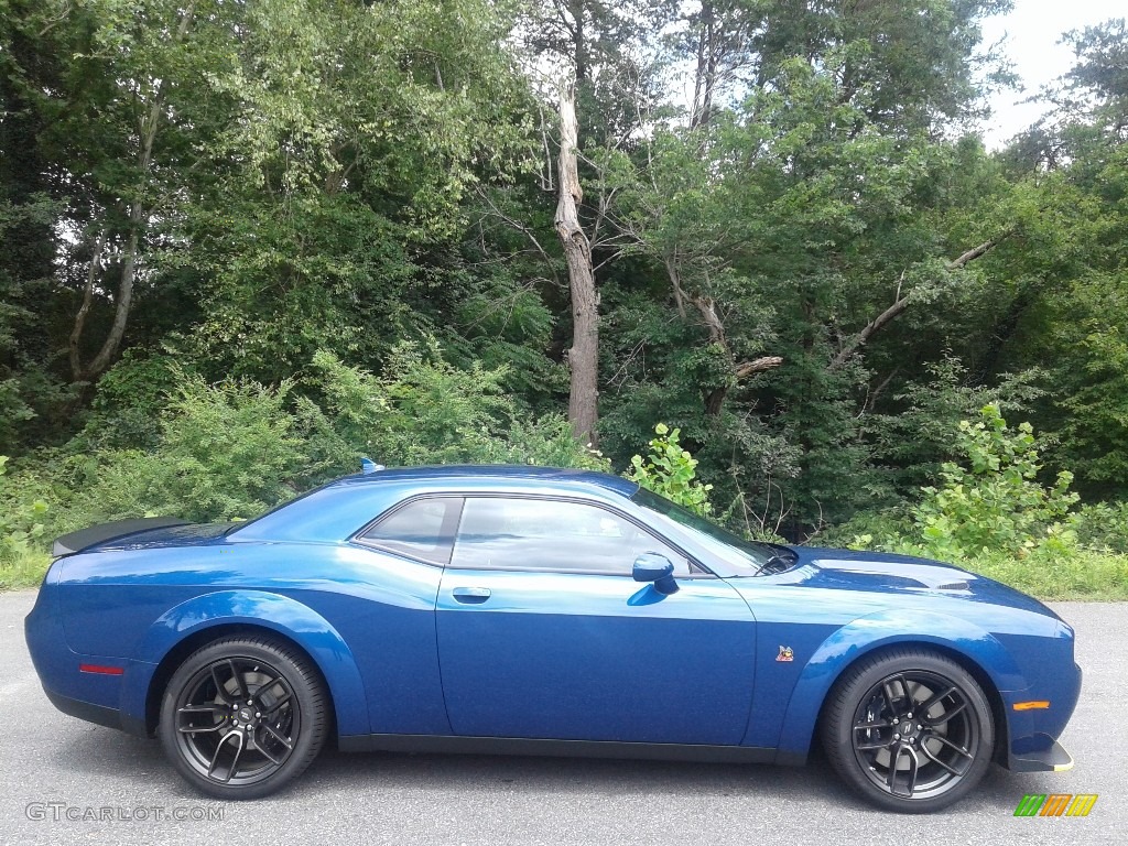 Indigo Blue 2021 Dodge Challenger R/T Scat Pack Widebody Exterior Photo #142491627
