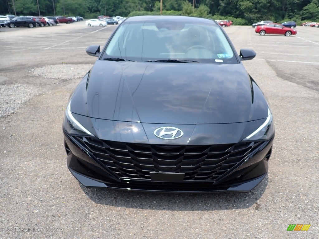 2021 Elantra SEL - Phantom Black / Black photo #4