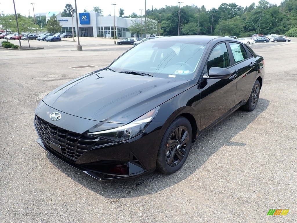 2021 Elantra SEL - Phantom Black / Black photo #5