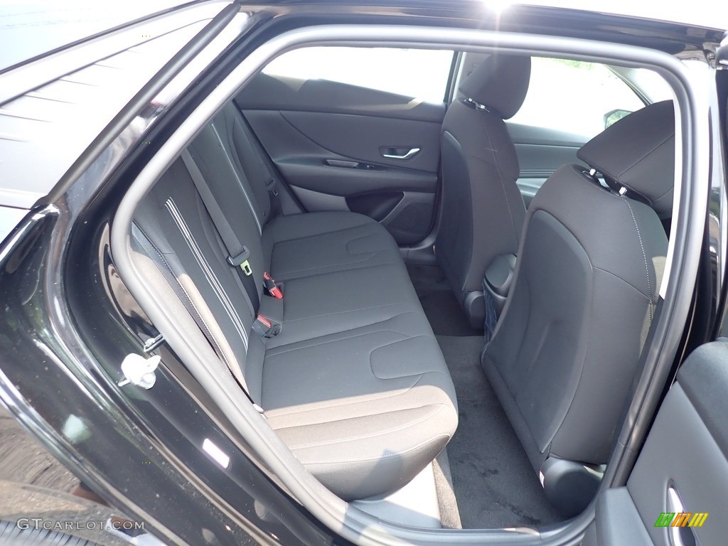 2021 Elantra SEL - Phantom Black / Black photo #10