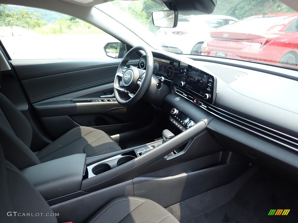 2021 Elantra SEL - Phantom Black / Black photo #12