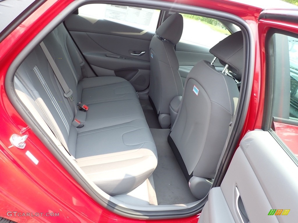 2021 Elantra SEL - Scarlet Red Pearl / Medium Gray photo #10