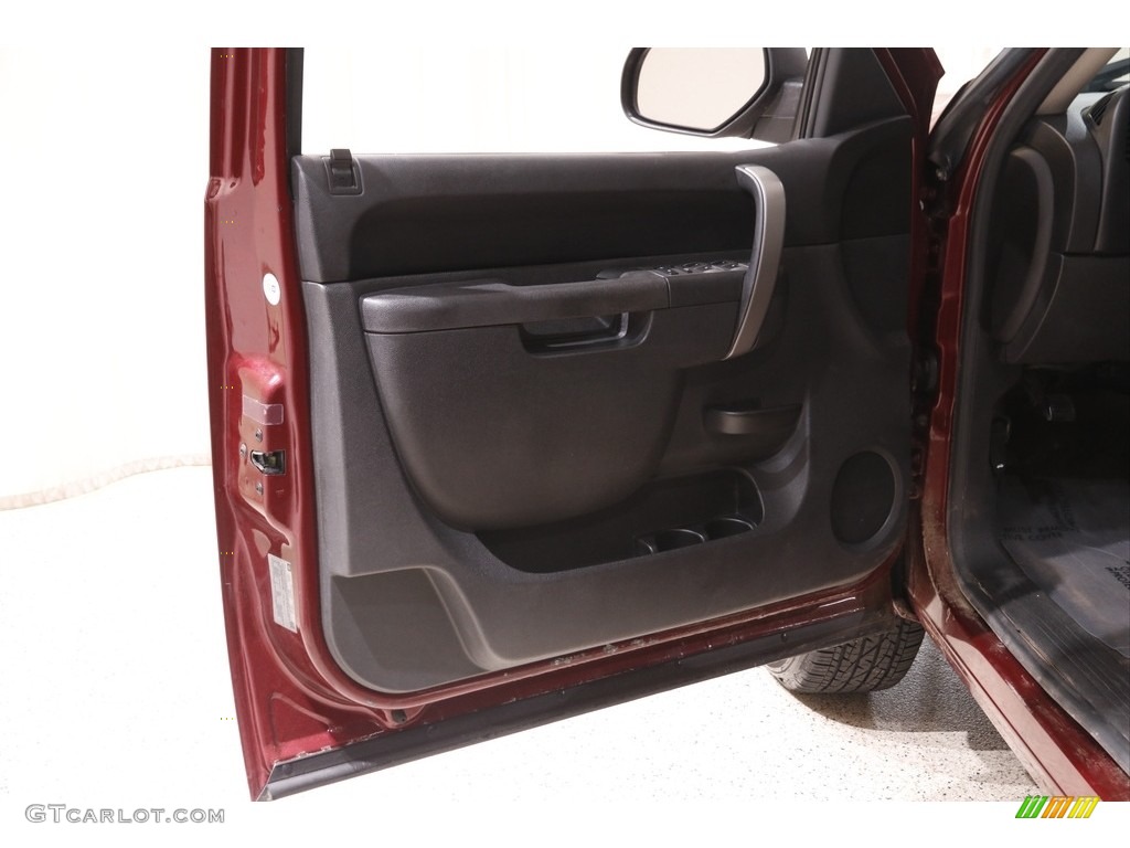 2013 Silverado 1500 LT Extended Cab 4x4 - Deep Ruby Metallic / Ebony photo #4