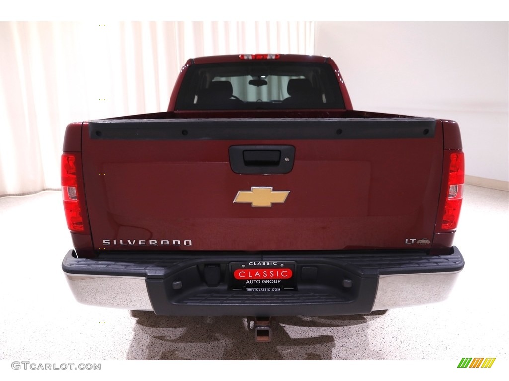 2013 Silverado 1500 LT Extended Cab 4x4 - Deep Ruby Metallic / Ebony photo #15