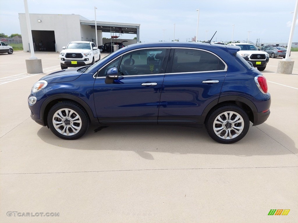 Blu Venezia (Blue Metallic) 2016 Fiat 500X Lounge Exterior Photo #142492968