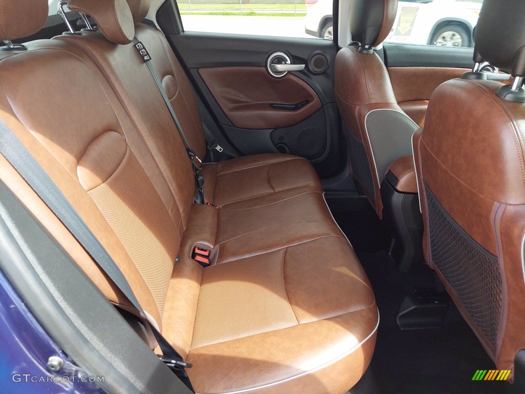 2016 Fiat 500X Lounge Rear Seat Photo #142493475