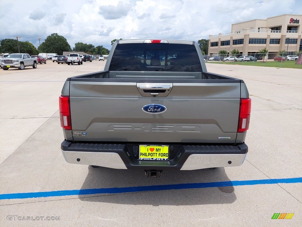 2020 F150 Lariat SuperCrew - Silver Spruce / Black photo #6