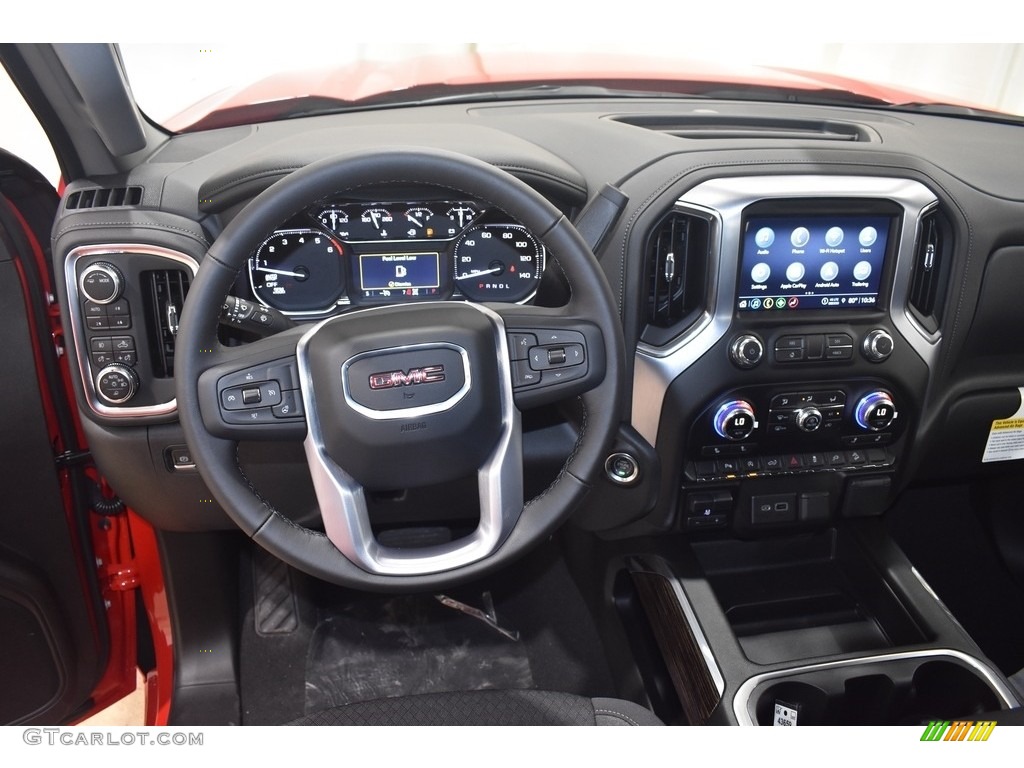 2021 Sierra 1500 Elevation Double Cab 4WD - Cardinal Red / Jet Black photo #11
