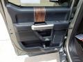 Black 2020 Ford F150 Lariat SuperCrew Door Panel