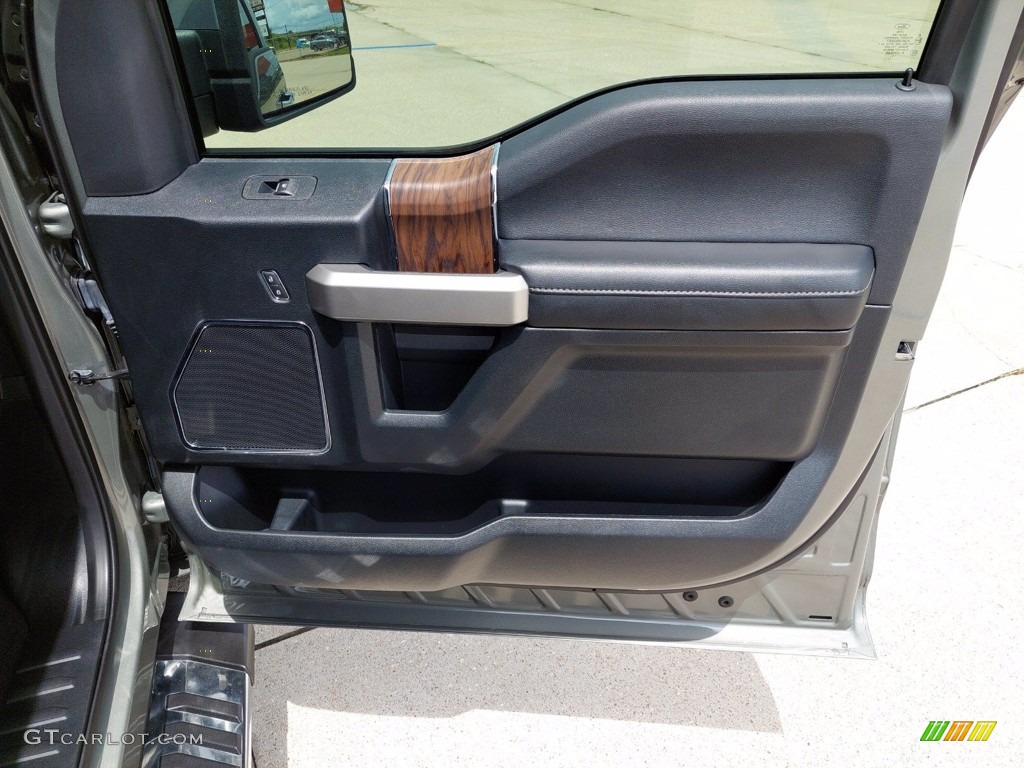 2020 F150 Lariat SuperCrew - Silver Spruce / Black photo #27