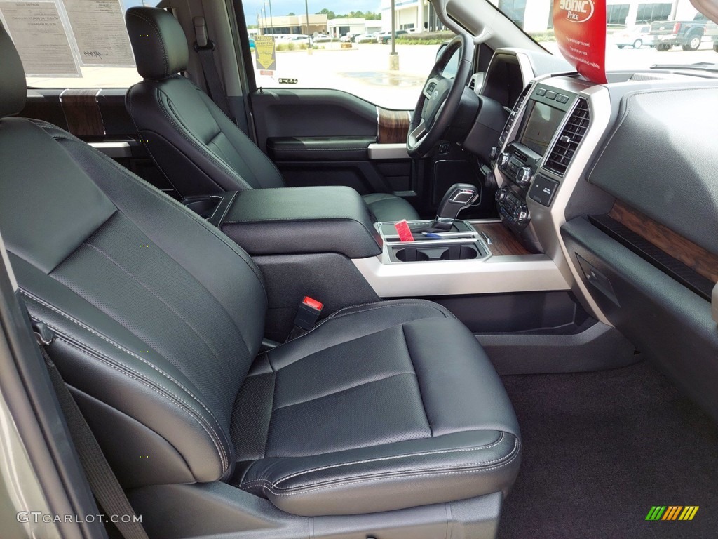 2020 F150 Lariat SuperCrew - Silver Spruce / Black photo #28