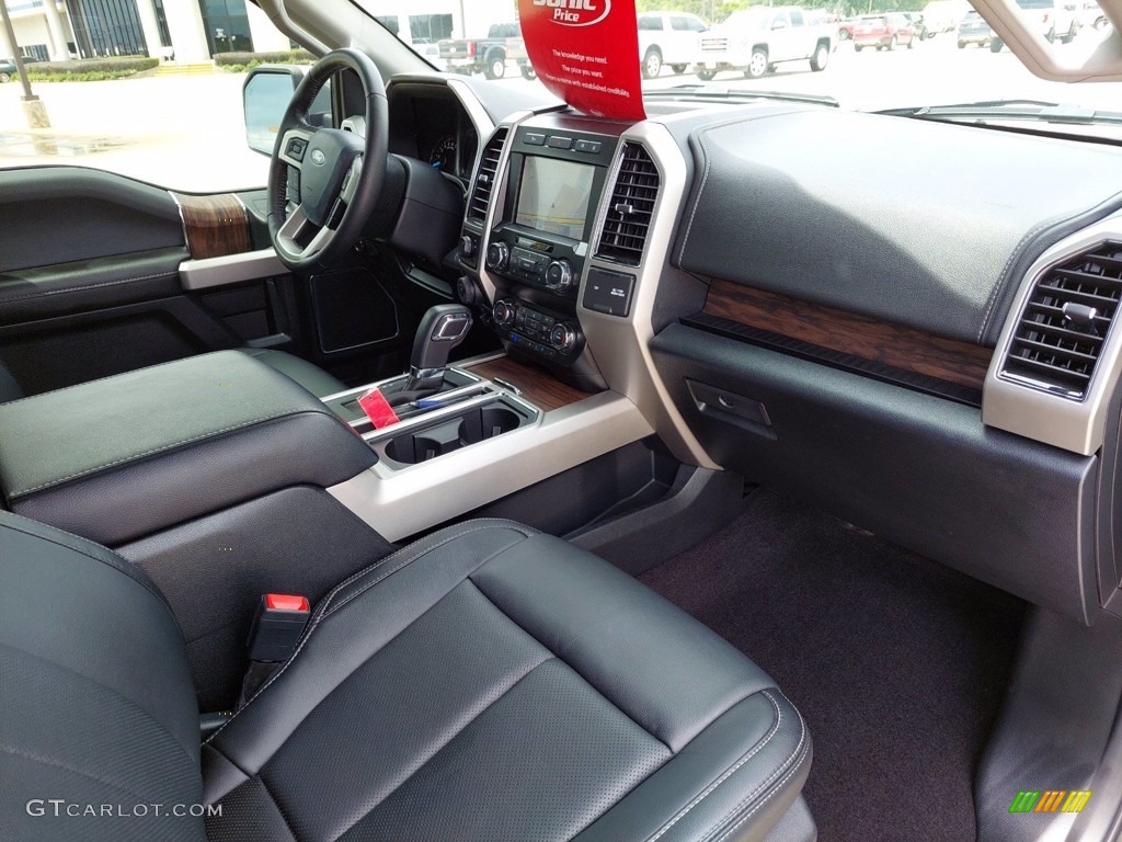 2020 F150 Lariat SuperCrew - Silver Spruce / Black photo #29