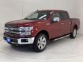 2019 Ruby Red Ford F150 Lariat SuperCrew 4x4  photo #3