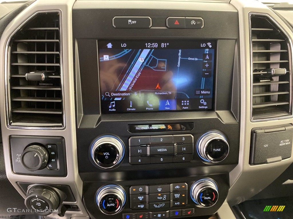 2019 F150 Lariat SuperCrew 4x4 - Ruby Red / Black photo #13