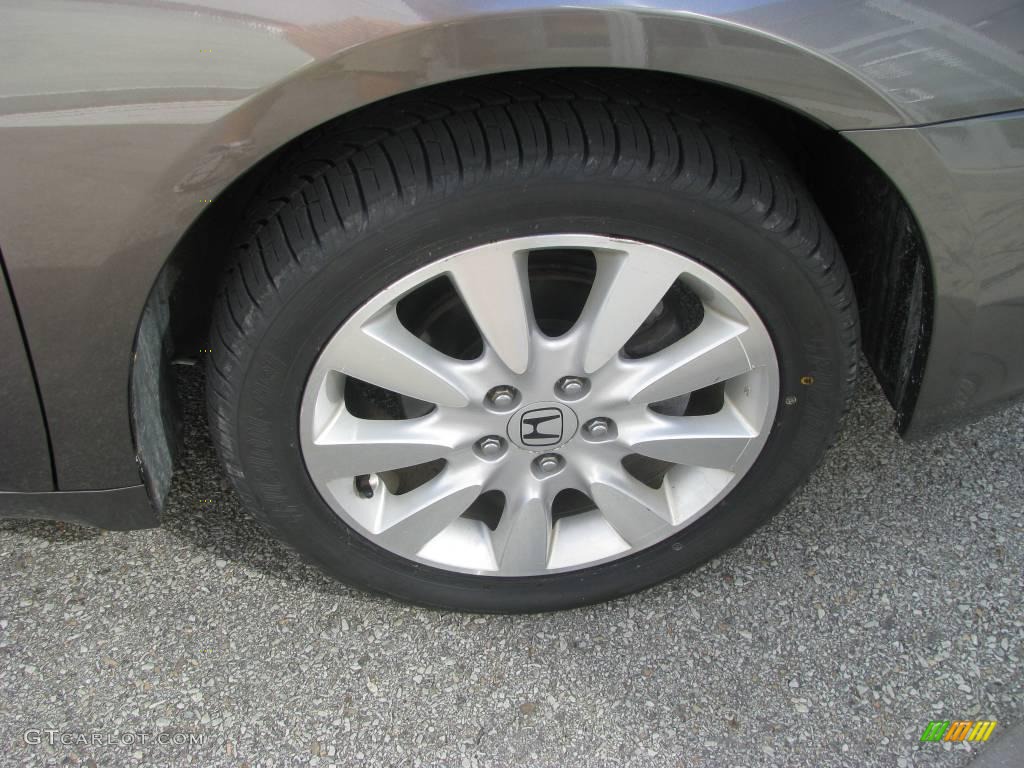 2007 Accord EX-L V6 Sedan - Carbon Bronze Pearl / Ivory photo #8