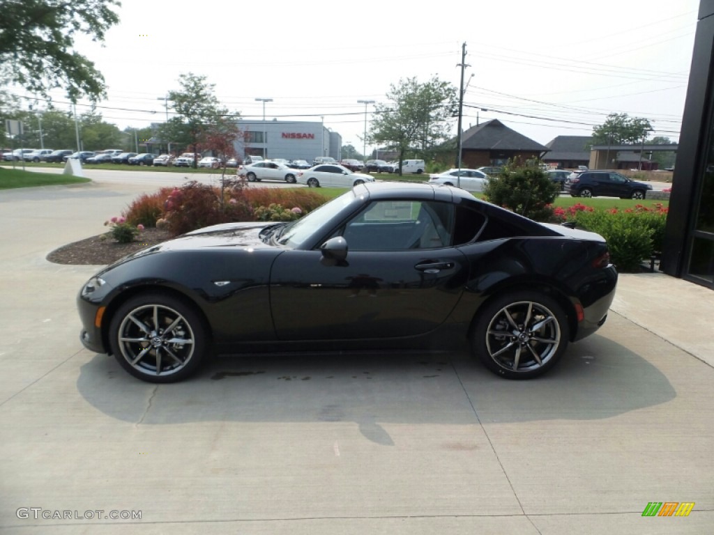 2021 MX-5 Miata RF Grand Touring - Jet Black Mica / Black photo #5