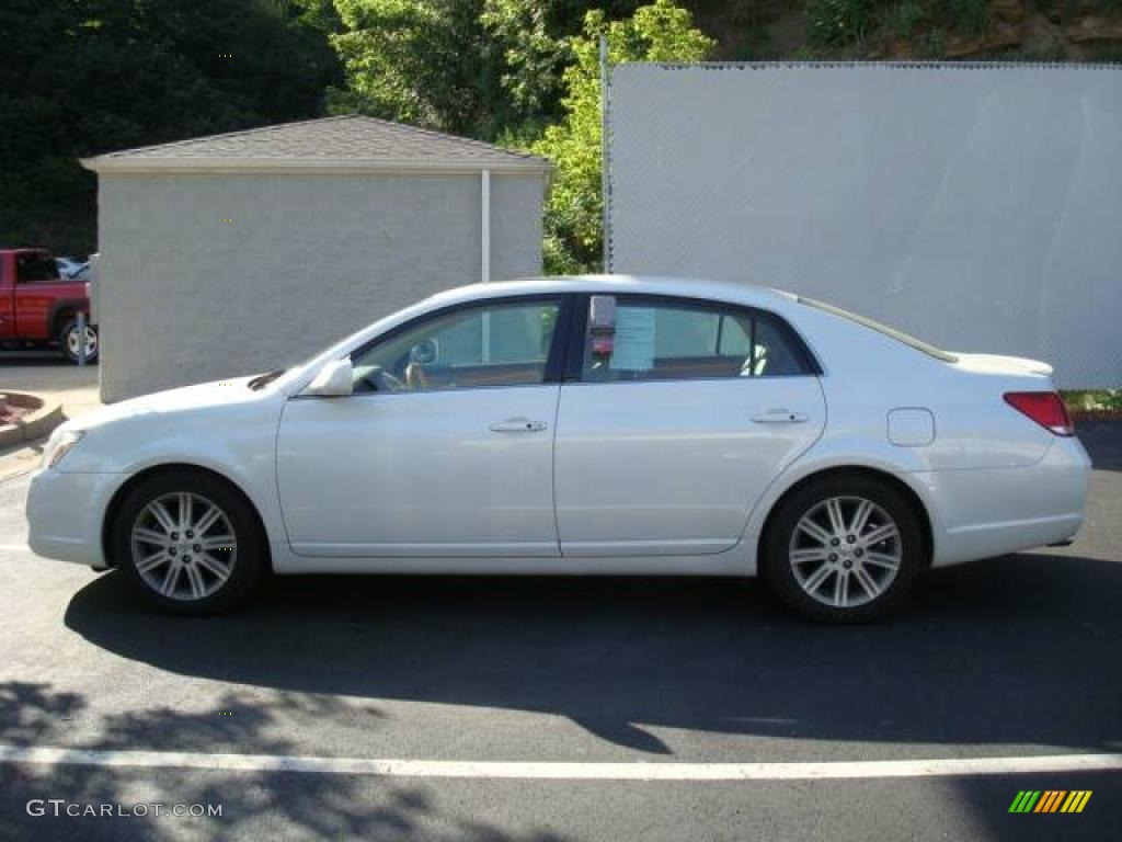 2005 Avalon Limited - Blizzard White Pearl / Ivory photo #1