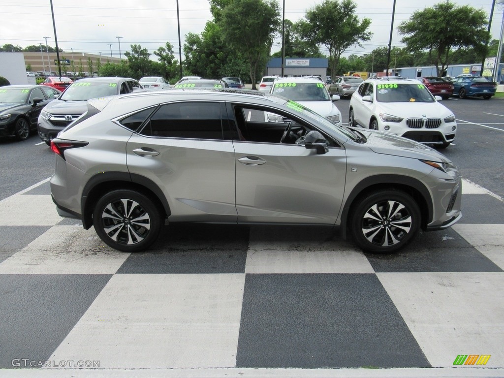 Atomic Silver 2021 Lexus NX 300 F Sport AWD Exterior Photo #142497331