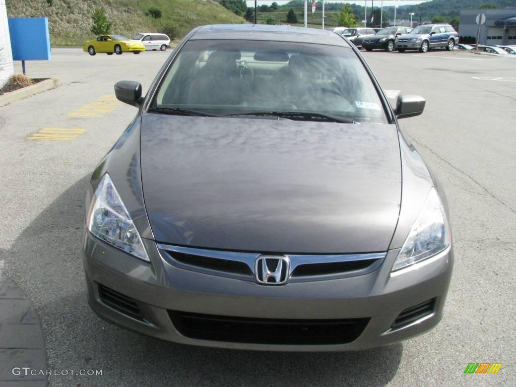 2007 Accord EX-L V6 Sedan - Carbon Bronze Pearl / Ivory photo #11