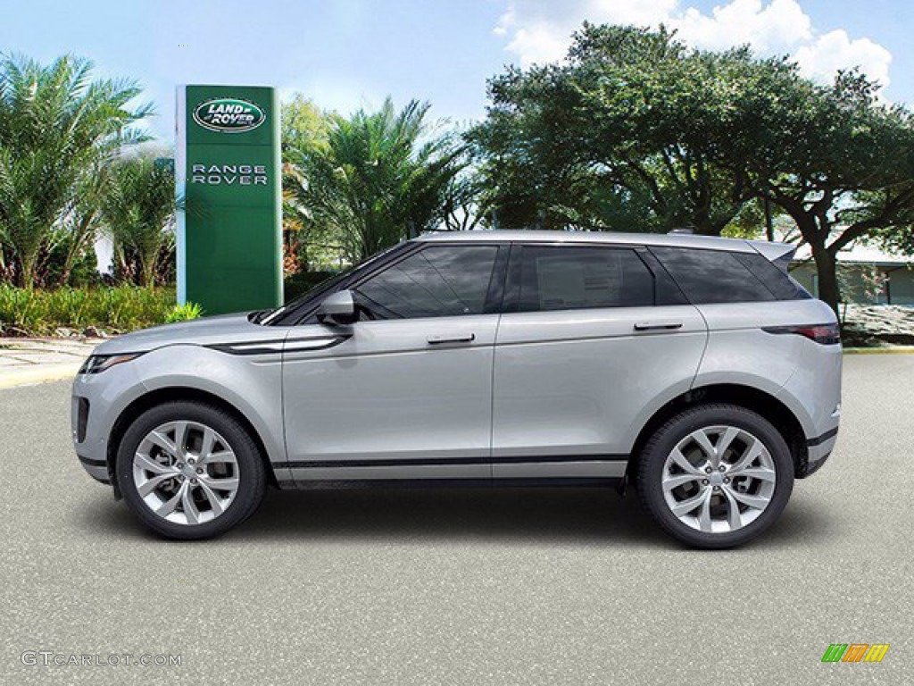 2021 Range Rover Evoque SE - Seoul Pearl Silver Metallic / Ebony photo #6
