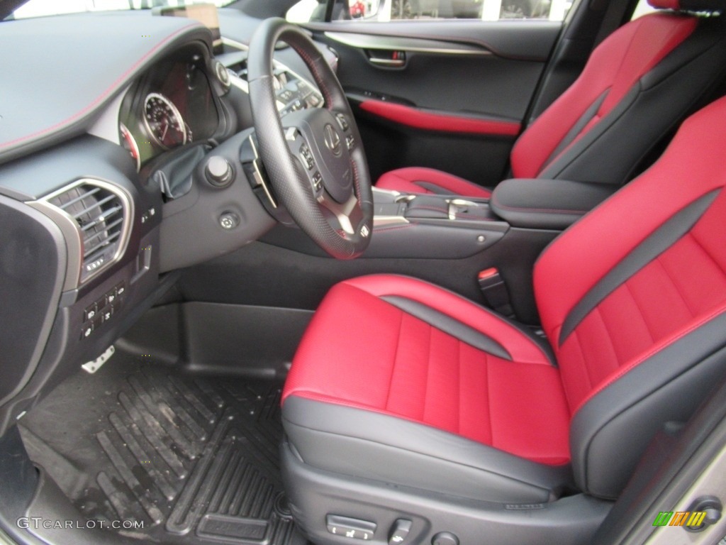 2021 Lexus NX 300 F Sport AWD Front Seat Photo #142497508