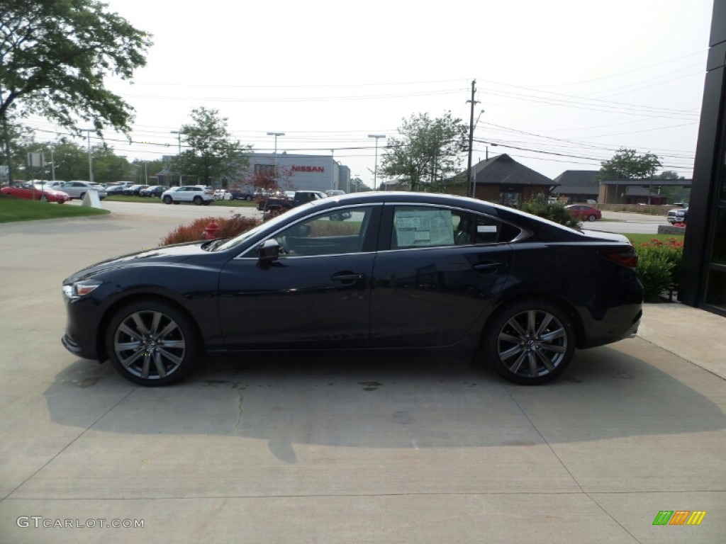 2021 Mazda6 Touring - Deep Crystal Blue / Black photo #6